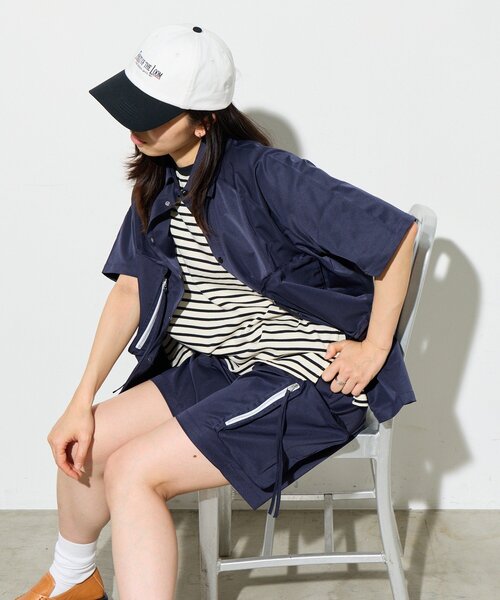B-DAY STORE(ビーデイストア)の「【B-DAY STORE】ボーダーTシャツ(Tシャツ/カットソー・レディース・ブラック/ホワイト・0)」の18枚目の写真