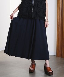 ROSE BUD | (CREOLME)GATHER AND FLARE SKIRT(スカート)