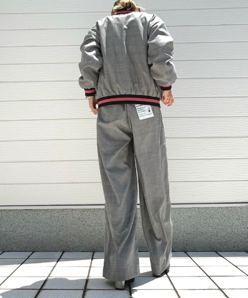 Q（キュー）の「ウエストリブチェックパンツ（その他パンツ・レディース・ブラック系/ブラウン系・MEDIUM）」の15枚目の写真