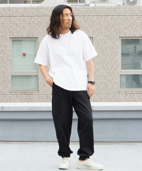 ALOHA BLUE(アロハブルー)の「ALOHA BLUE / アロハブルー ストレート スウェット カーゴパンツ 無地 秋 秋服 2026年秋冬(カーゴパンツ・メンズ・ブラック・S/M)」の10枚目の写真