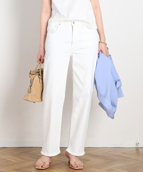 Citizens of humanity(シチズンズオブヒューマニティー)の「【CITIZENS of HUMANITY】PALMA STRAIGHT IN S(デニムパンツ・レディース・ホワイト・25/26/27/28)」の1枚目の写真