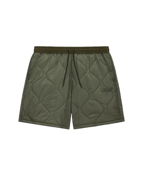 Alpha Industries(アルファインダストリーズ)の「Alpha Industries/アルファ インダストリーズ/RELAXED QUILTED SHORT/リラックス キルト ショーツ(その他パンツ・メンズ・オリーブ系/ブラック・XL/L/M)」の1枚目の写真