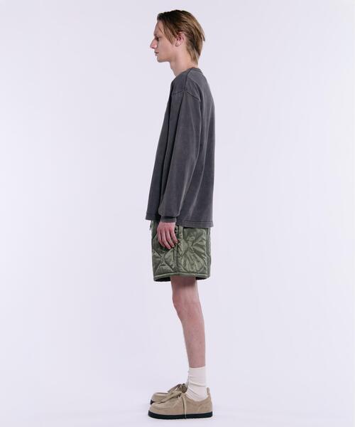 Alpha Industries(アルファインダストリーズ)の「Alpha Industries/アルファ インダストリーズ/RELAXED QUILTED SHORT/リラックス キルト ショーツ(その他パンツ・メンズ・オリーブ系/ブラック・XL/L/M)」の8枚目の写真