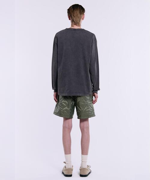 Alpha Industries(アルファインダストリーズ)の「Alpha Industries/アルファ インダストリーズ/RELAXED QUILTED SHORT/リラックス キルト ショーツ(その他パンツ・メンズ・オリーブ系/ブラック・XL/L/M)」の9枚目の写真