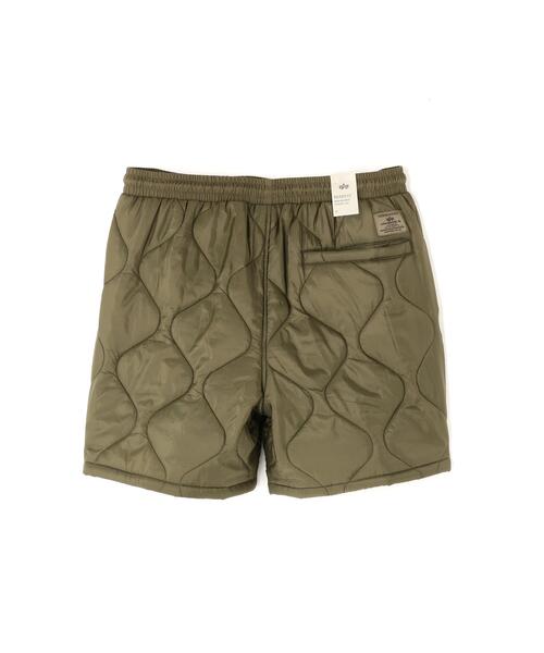 Alpha Industries(アルファインダストリーズ)の「Alpha Industries/アルファ インダストリーズ/RELAXED QUILTED SHORT/リラックス キルト ショーツ(その他パンツ・メンズ・オリーブ系/ブラック・XL/L/M)」の10枚目の写真