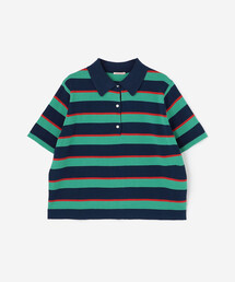 RYE TENDER | コットン 半袖ポロシャツ WOMEN