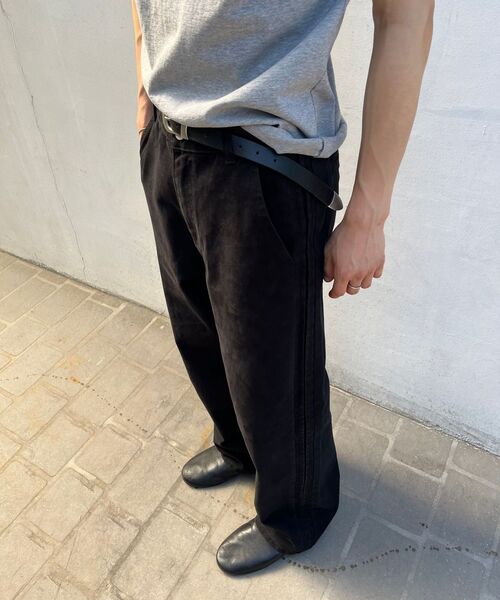 FABREGAT(ファブレガ)の「サイドラインチノパンツ(ブラック)(その他パンツ・レディース・その他・1/2/3/4)」の8枚目の写真