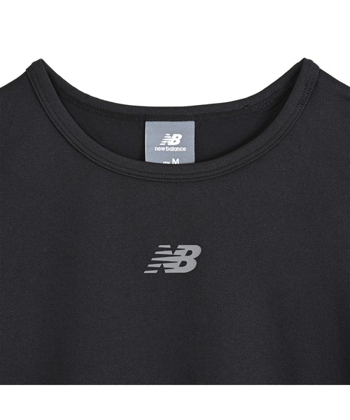 NEW BALANCE(ニューバランス)の「ファンクショナルショートスリーブTシャツ(Tシャツ/カットソー・レディース・ブラック・X-LARGE/LARGE/MEDIUM/SMALL)」の9枚目の写真
