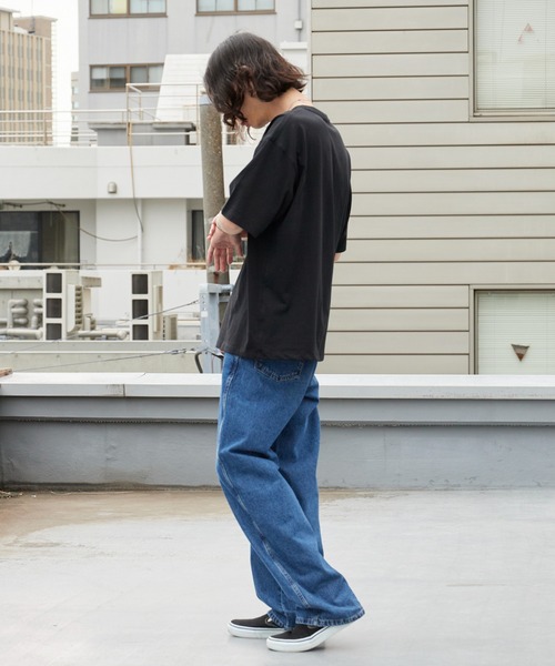 ROOPTOKYO（ループトウキョウ）の「ドライコットンポケットTシャツ 吸水速乾 2026年春夏（Tシャツ/カットソー・メンズ・ホワイト/ブラック/チャコールグレー・M/L/LL）」の18枚目の写真