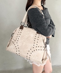 ショルダー付き トラベルバッグ TINA：JOJUN（ボストンバッグ）｜TINA
