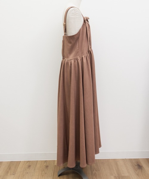 CLETTE（クレット）の「CLETTEオリジナルリボンポイントワンピース（ワンピース・レディース・テラコッタ/ブラック/チャコールグレー・4L/3L/LL）」の15枚目の写真