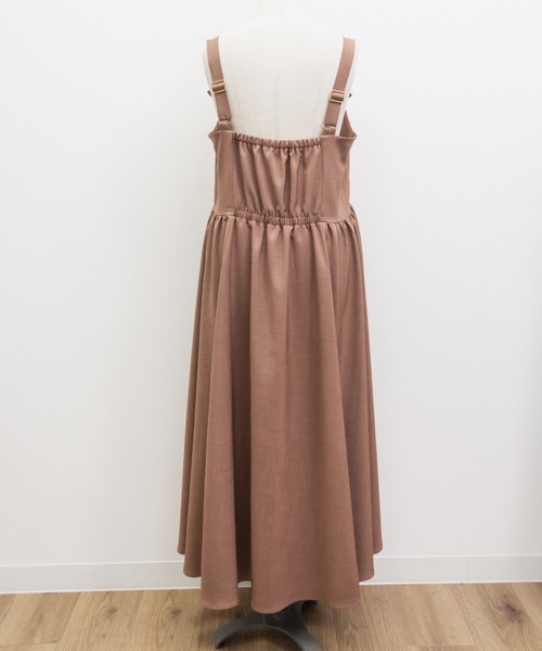 CLETTE（クレット）の「CLETTEオリジナルリボンポイントワンピース（ワンピース・レディース・テラコッタ/ブラック/チャコールグレー・4L/3L/LL）」の16枚目の写真