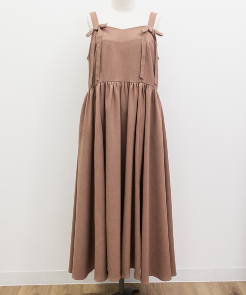 CLETTE（クレット）の「CLETTEオリジナルリボンポイントワンピース（ワンピース・レディース・テラコッタ/ブラック/チャコールグレー・4L/3L/LL）」の14枚目の写真