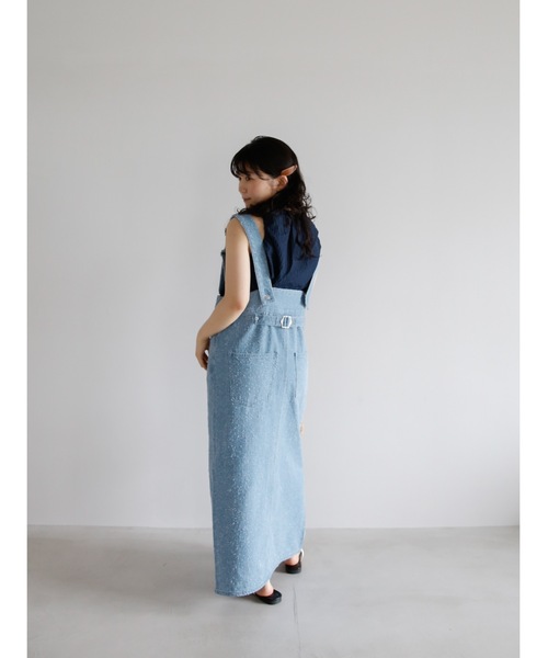 Katrin TOKYO(カトリーントーキョー)の「drawstring check tops(キャミソール・レディース・ブルー/ネイビー/ピンク・XS/FREE)」の4枚目の写真