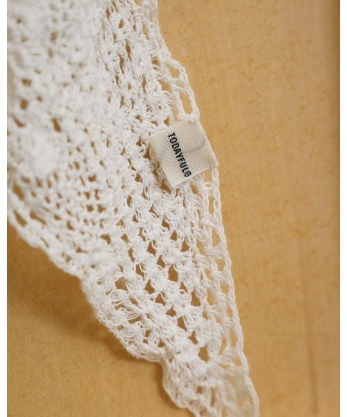 TODAYFUL(トゥデイフル)の「Crochet Lace Scarf 12611014(ストール/ショール・レディース・オフホワイト・FREE)」の9枚目の写真