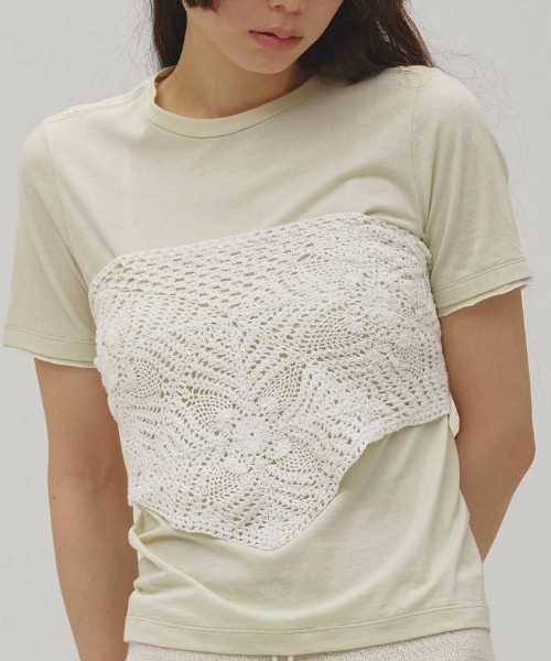 TODAYFUL(トゥデイフル)の「Crochet Lace Scarf 12611014(ストール/ショール・レディース・オフホワイト・FREE)」の2枚目の写真