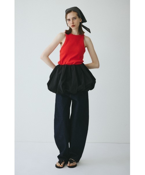 HeRIN.CYE（ヘリンドットサイ）の「Many way balloon  bustier（チューブトップ・レディース・ブラック/ブラウン・FREE）」の8枚目の写真