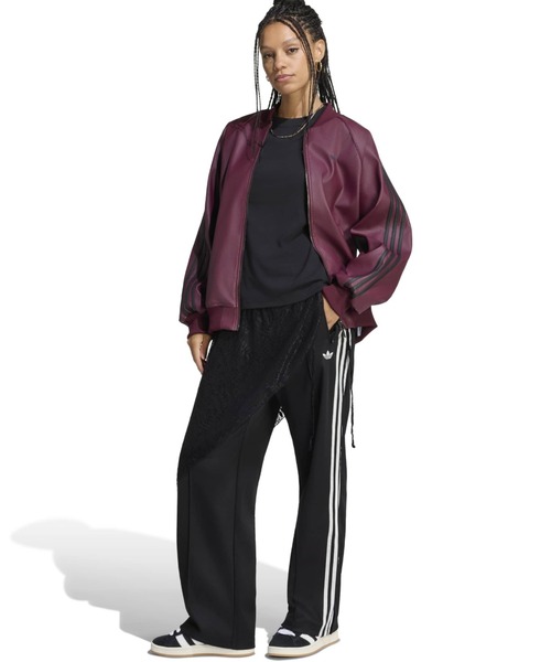 adidas(アディダス)の「adidas 2IN1 FIREBIRD LOOSE TRACK TROUSERS WITH LACE SKIRT / アディダス レーススカート付き 2イン1 ファイヤーバード ルーズ トラックパンツ(その他パンツ・レディース・ブラック・S/M/L)」の10枚目の写真