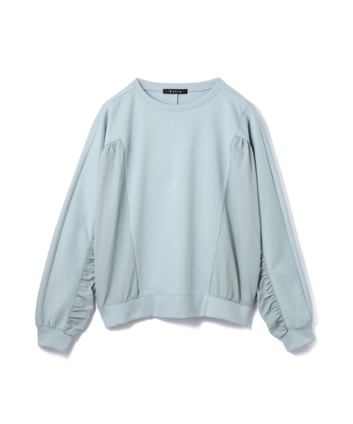 ketty(ケティ)の「【ふんわり、きちんと。】ドルマンギャザープルオーバー(Tシャツ/カットソー・レディース・オフホワイト・M)」の2枚目の写真