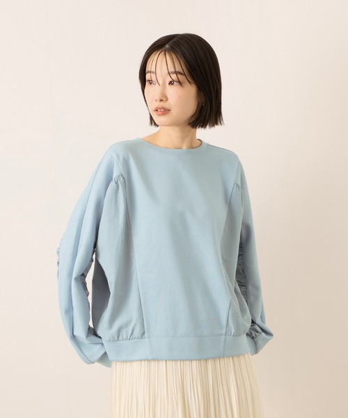ketty(ケティ)の「【ふんわり、きちんと。】ドルマンギャザープルオーバー(Tシャツ/カットソー・レディース・オフホワイト・M)」の8枚目の写真