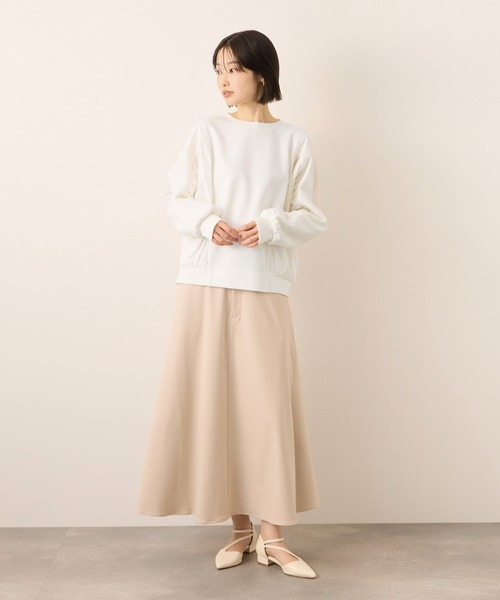 ketty(ケティ)の「【ふんわり、きちんと。】ドルマンギャザープルオーバー(Tシャツ/カットソー・レディース・オフホワイト・M)」の18枚目の写真