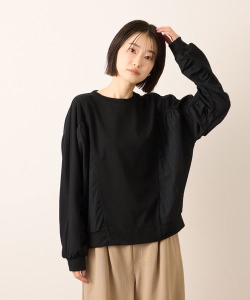 ketty(ケティ)の「【ふんわり、きちんと。】ドルマンギャザープルオーバー(Tシャツ/カットソー・レディース・オフホワイト・M)」の20枚目の写真
