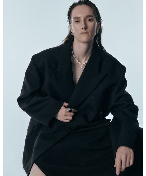 quip queint(クイップクエイント)の「【quip queint】alcove pierce/アルコーブ ピアス シルバー(ピアス(両耳用)・レディース・シルバー・FREE)」の3枚目の写真
