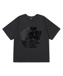 PEID（ペイド）の「PDバレット半袖Tシャツチャコール（Tシャツ/カットソー）」