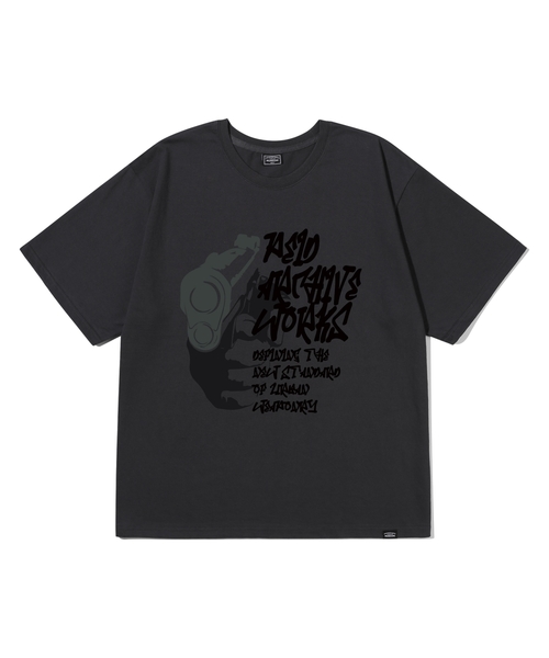 PEID(ペイド)の「PDバレット半袖Tシャツチャコール(Tシャツ/カットソー・レディース・チャコール・1/2/3/4/6/5)」の1枚目の写真