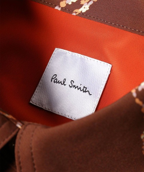 Paul Smith(ポールスミス)の「ウィメンズ "Love" 半袖シャツ / 265006 SH194(シャツ/ブラウス・レディース・バーガンディー/キナリ・40)」の9枚目の写真