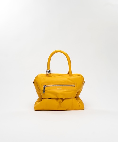 Maison MIHARA YASUHIRO(メゾンミハラヤスヒロ)の「"PUCKER" Puffer Square Bag(ショルダーバッグ・レディース・ブラック・FREE)」の9枚目の写真