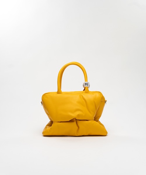 Maison MIHARA YASUHIRO(メゾンミハラヤスヒロ)の「"PUCKER" Puffer Square Bag(ショルダーバッグ・レディース・ブラック・FREE)」の10枚目の写真