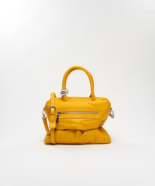 Maison MIHARA YASUHIRO(メゾンミハラヤスヒロ)の「"PUCKER" Puffer Square Bag(ショルダーバッグ・レディース・ブラック・FREE)」の11枚目の写真