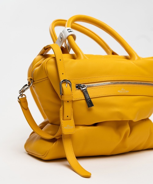 Maison MIHARA YASUHIRO(メゾンミハラヤスヒロ)の「"PUCKER" Puffer Square Bag(ショルダーバッグ・レディース・ブラック・FREE)」の14枚目の写真