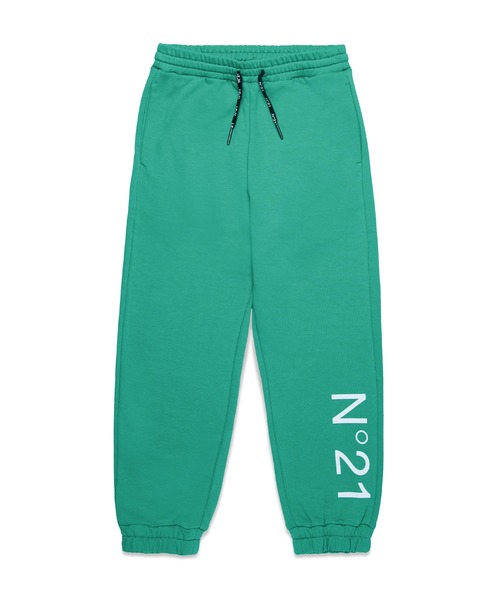 N°21(ヌメロ ヴェントゥーノ)の「N°21(ヌメロ ヴェントゥーノ)Kids & Junior ロゴスウェットパンツ(スウェットパンツ・キッズ・ピンクベージュ/ブルー/グリーン/ライトピンク/ブラウン・10Y/14Y/12Y/16Y)」の3枚目の写真
