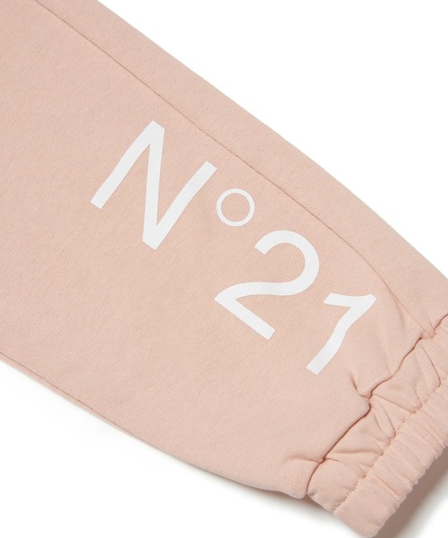 N°21(ヌメロ ヴェントゥーノ)の「N°21(ヌメロ ヴェントゥーノ)Kids & Junior ロゴスウェットパンツ(スウェットパンツ・キッズ・ピンクベージュ/ブルー/グリーン/ライトピンク/ブラウン・10Y/14Y/12Y/16Y)」の12枚目の写真