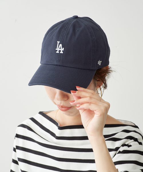 Spick & Span(スピックアンドスパン)の「《WEB限定》'47 / フォーティーセブン A-CLPBSRNRLOSDOD-CTGW-NVY(キャップ・レディース・ネイビー・FREE)」の1枚目の写真