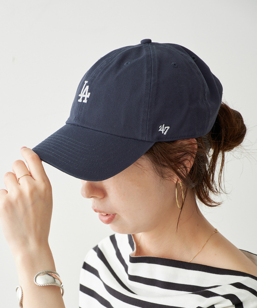 Spick & Span(スピックアンドスパン)の「《WEB限定》'47 / フォーティーセブン A-CLPBSRNRLOSDOD-CTGW-NVY(キャップ・レディース・ネイビー・FREE)」の2枚目の写真