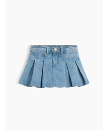 GAP（ギャップ）の「デニム プリーツ ミニスカート・スコート (幼児・ベビー)（スカート）」
