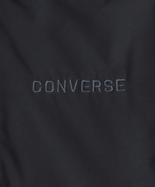 CONVERSE(コンバース)の「2026AW CONVERSE/コンバース 撥水 防風 ファイバーダウン中綿 フーディージャケット レディース メンズ マウンテンパーカー(ダウンジャケット/コート・メンズ・ベージュ/ブラック・M/L/LL)」の10枚目の写真