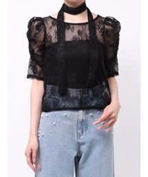 MERCURYDUO | レーストップス(Tシャツ/カットソー)