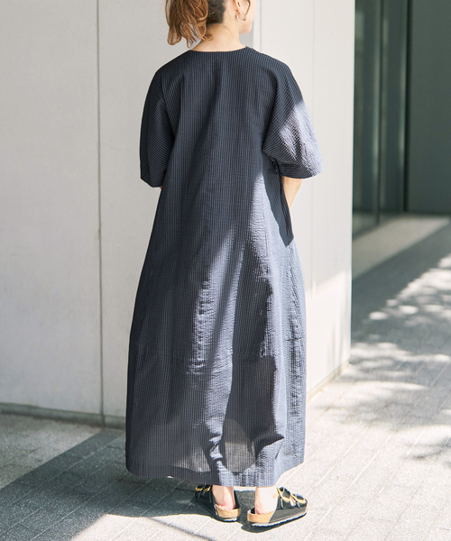 Spick & Span(スピックアンドスパン)の「《WEB限定 / 追加》パフスリーブサッカードレス(ワンピース・レディース・マルチ/その他9・FREE)」の11枚目の写真