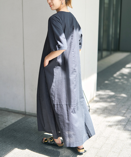 Spick & Span(スピックアンドスパン)の「《WEB限定 / 追加》パフスリーブサッカードレス(ワンピース・レディース・マルチ/その他9・FREE)」の13枚目の写真