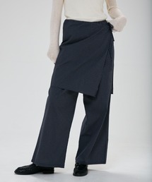 check layered pants / チェックレイヤードパンツ