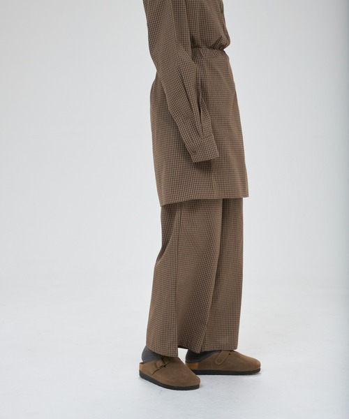 full/fill.(フルフィル)の「check layered pants / チェックレイヤードパンツ(その他パンツ・レディース・ネイビー/カーキ・FREE)」の19枚目の写真