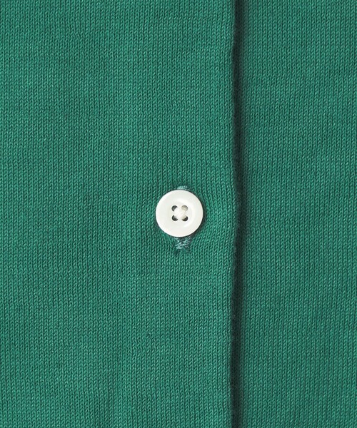 green label relaxing(グリーンレーベルリラクシング)の「<1_OF MINE>クルーネック ニット カーディガン マシンウォッシャブル(カーディガン/ボレロ・レディース・ネイビー/ホワイト・FREE)」の18枚目の写真