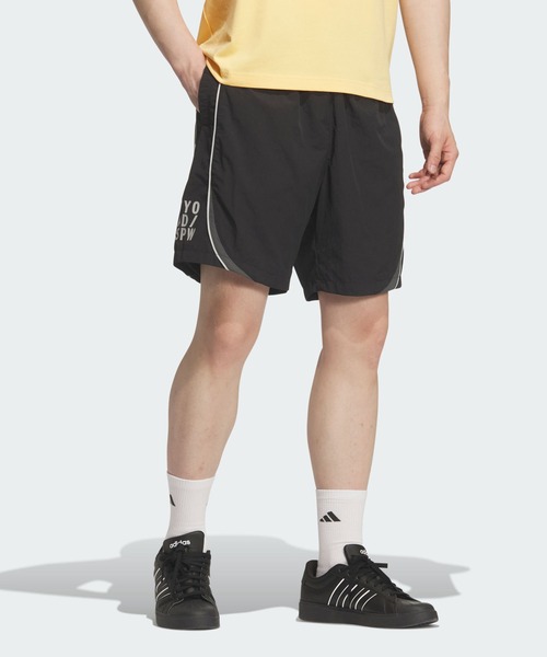adidas(アディダス)の「ブランド ラブ ルーズフィット ライトウーブン 8インチ ショーツ / ハーフパンツ / アディダス adidas(その他パンツ・メンズ・ブラック・XX-LARGE/3XL/LARGE/MEDIUM/SMALL/X-LARGE/X-SMALL)」の1枚目の写真