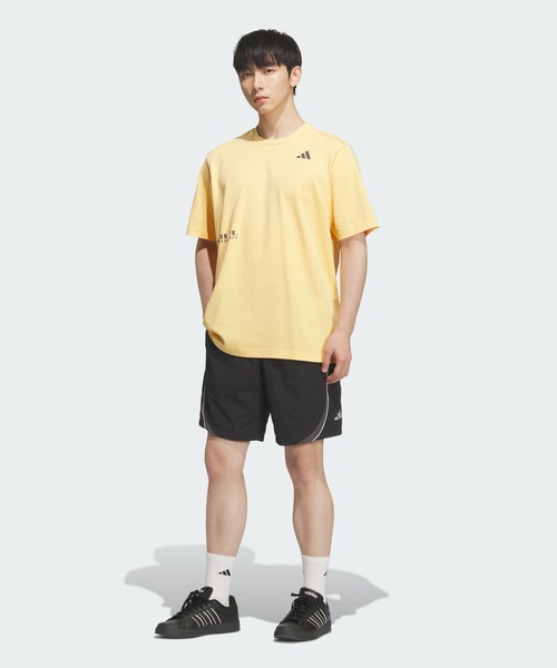 adidas(アディダス)の「ブランド ラブ ルーズフィット ライトウーブン 8インチ ショーツ / ハーフパンツ / アディダス adidas(その他パンツ・メンズ・ブラック・XX-LARGE/3XL/LARGE/MEDIUM/SMALL/X-LARGE/X-SMALL)」の3枚目の写真