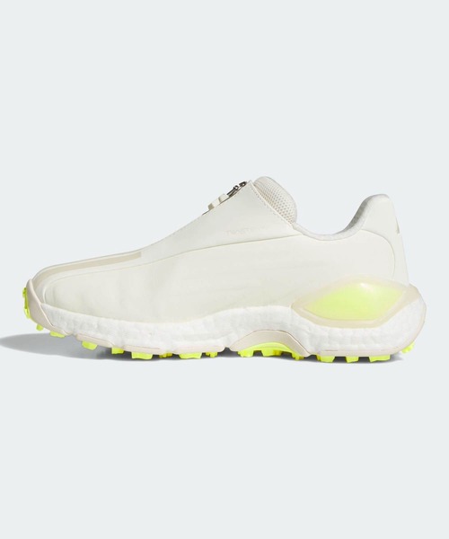adidas（アディダス）の「コードカオス 27 ボア スパイクレス ゴルフシューズ / CODECHAOS 27 BOA SPIKELESS GOLF SHOES【adidas Golf/アディダスゴルフ】（スニーカー・レディース・ホワイト×イエロー・22.5cm/23.5cm/24.5cm/25.5cm/23.0cm/24.0cm/25.0cm/26.0cm/22.0cm）」の6枚目の写真