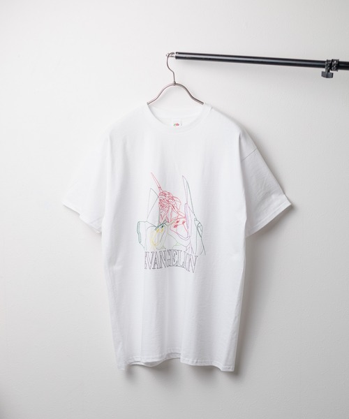 FRUIT OF THE LOOM(フルーツオブザルーム)の「【es】【EVANGELION x FRUIT OF THE LOOM】6oz 刺繍 T(Tシャツ/カットソー・メンズ・ホワイト/ブラック/ホワイト系その他/ブラック系その他・X-LARGE)」の7枚目の写真